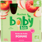 GOURDES PURÉE DE FRUITS AUCHAN BABY BIO - AUCHAN BABY BIO dans le catalogue Auchan Supermarché