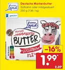 Deutsche Markenbutter von Gutes Land im aktuellen Netto Marken-Discount Prospekt