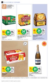 Bière Angebote im Prospekt "-50% DE REMISE IMMÉDIATE SUR LE 2ÈME" von Intermarché auf Seite 42