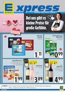 EDEKA Prospekt "Bei uns gibt es kleine Preise für große Gefühle." mit  Seiten (Königsbrunn)