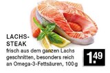 LACHS-STEAK im Angebot bei EDEKA in Bottrop LACHS-STEAK Angebote bei EDEKA Bottrop für 1,49 €