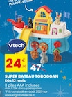 Super Bateau Toboggan - Vtech - Stokomani à Noisy-le-Grand Super Bateau Toboggan - Vtech en promo chez Stokomani Noisy-le-Grand à 24,99 €