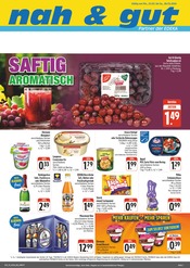 Getränke im nah und gut Prospekt in Würzburg Aktueller nah und gut Prospekt mit Getränke, "Wir lieben Lebensmittel!", Seite 1