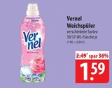 Vernel Weichspüler Angebote bei famila Nordost Langenhagen für 1,59 €