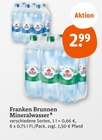Mineralwasser Angebote von Franken Brunnen bei tegut Würzburg für 2,99 €