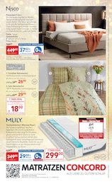 Matratzen Concord Bett im Prospekt 