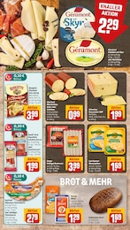 Bratwurst Angebot im aktuellen REWE Prospekt auf Seite 9