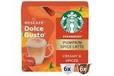 Capsule café Dolce Gusto STARBUCKS Pumpkin Spice Latte X12 - Dolce Gusto dans le catalogue Darty