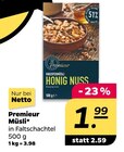 Müsli von Premieur für 1,99 € bei Netto mit dem Scottie im Angebot Müsli von Premieur im aktuellen Netto mit dem Scottie Prospekt