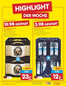 Bier im aktuellen Netto Marken-Discount Prospekt (Regensburg) Bier im Netto Marken-Discount Prospekt "Aktuelle Angebote" mit 65 Seiten (Regensburg)