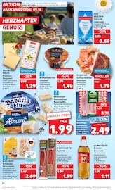 Schinken im Kaufland Prospekt in Albstadt Aktueller Kaufland Prospekt mit Schinken, "KNÜLLER", Seite 24