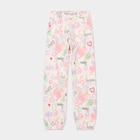 Pantalon de jogging bas élastiqué beige fille dans le catalogue La Halle