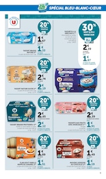 Prix et réduction Yaourt Brassé dans le prospectus Super U en cours Offre Yaourt Brassé dans le catalogue Super U du moment à la page 9