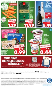Sekt im aktuellen Kaufland Prospekt (Wuppertal) Sekt im Kaufland Prospekt "Aktuelle Angebote" mit 54 Seiten (Wuppertal)