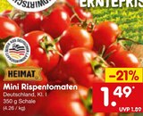 Aktuelle Tomaten Angebote bei Netto Marken-Discount in Heilbronn Aktuelles Mini Rispentomaten Angebot bei Netto Marken-Discount in Heilbronn ab 1,49 €