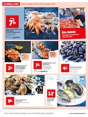 Fruits De Mer Angebote im Prospekt "Chaque semaine, plus de 1000 offres en magasin" von Auchan Supermarché auf Seite 12