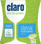 Multi Geschirrspültabs Angebote von Claro bei budni Buxtehude für 6,99 €