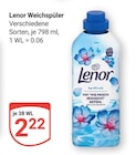 Weichspüler Angebote von Lenor bei GLOBUS Oberursel für 2,22 €