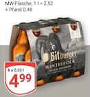 Winterbock Angebote von Bitburger bei GLOBUS Plauen für 4,99 €