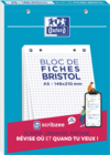 Bloc de fiches Bristol blanches A5 - OXFORD - Monoprix Montreuil à Montreuil Bloc de fiches Bristol blanches A5 - OXFORD en promo chez Monoprix Montreuil Montreuil à 2,24 €