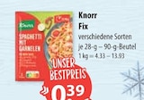 Fix im V-Markt Prospekt Fix von Knorr im aktuellen V-Markt Prospekt für 0,39 €