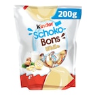 Schokobons White - KINDER en promo chez Carrefour Nîmes à 3,46 €