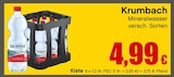 Mineralwasser im Angebot bei RAN in Ulm Mineralwasser Angebote von Krumbach bei RAN Ulm für 4,99 €