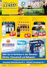 Der aktuelle Netto Marken-Discount Prospekt "DER ORT, AN DEM DU IMMER AUSGEZEICHNETE PREISE FINDEST." mit  Seiten (Vohenstrauß)