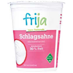 Frische Schlagsahne 30 %