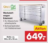 Werkstattwagen Edelstahl im aktuellen Netto Marken-Discount Prospekt