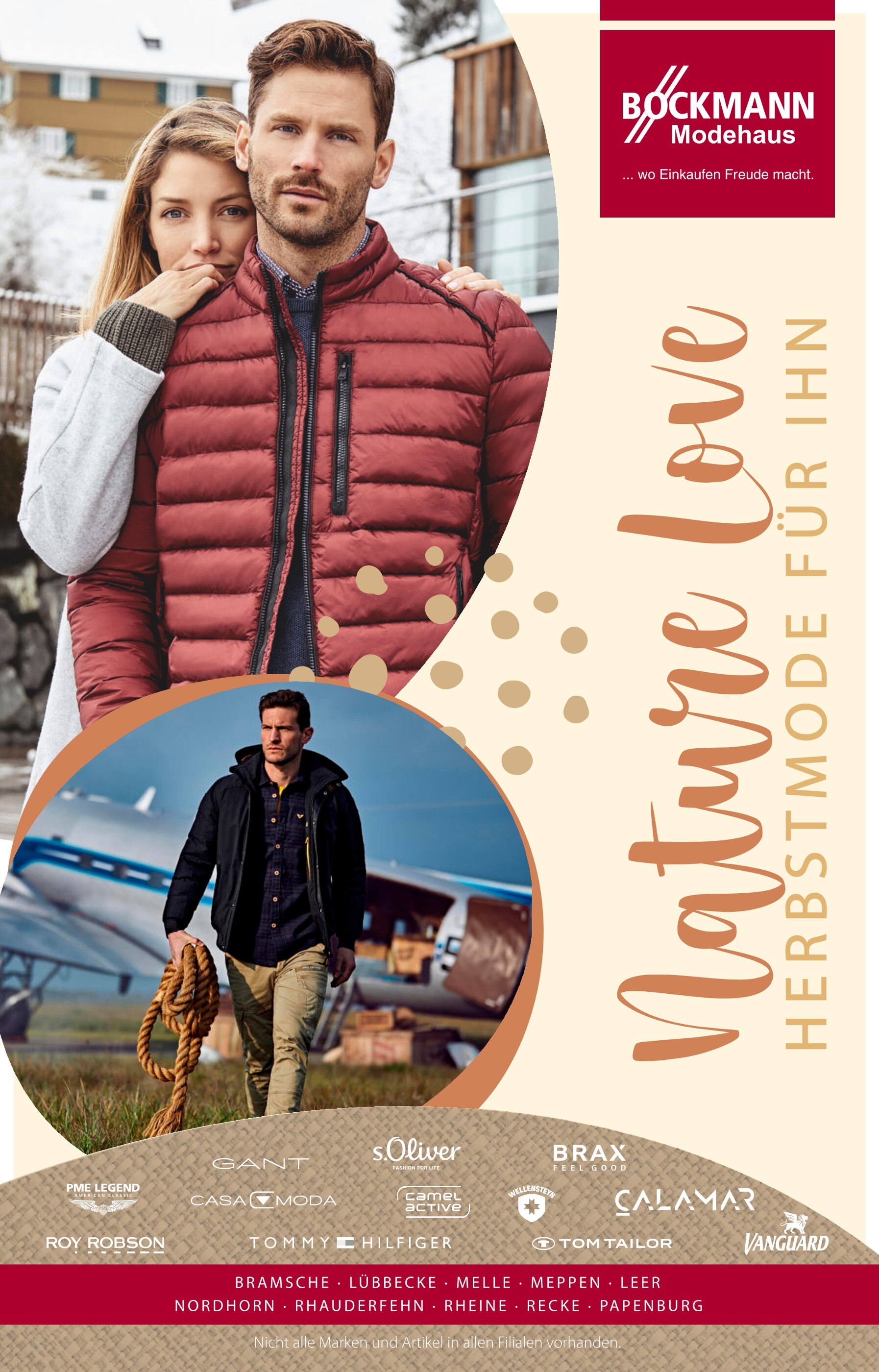 Modehaus Böckmann Prospekt für Petershagen mit 12 Seiten Modehaus Böckmann Prospekt für Petershagen: "nature love", 12 Seiten, 28.10.2021 - 03.11.2021