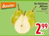 Bio-Tafelbirnen „Williams Christ“ im EDEKA Prospekt Bio-Tafelbirnen „Williams Christ“ von demeter im aktuellen EDEKA Prospekt für 2,99 €
