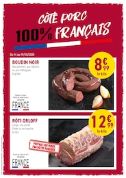 Prix et réduction Saucisse dans le prospectus Rayon Boucherie Carrefour en cours Offre Saucisse dans le catalogue Rayon Boucherie Carrefour du moment à la page 4