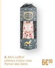 Mini coffret crèmes mains rose - PANIER DES SENS dans le catalogue Monoprix