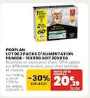 Animalis Montrouge - Promo Lot de 2 packs d'alimentation humide Promo Lot de 2 packs d'alimentation humide à 20,29 € dans le catalogue Animalis à Montrouge