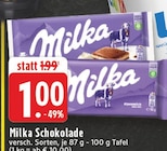 Schokolade Angebote von Milka bei EDEKA Sankt Augustin für 1,00 €