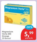 Magnesium Verla 300 Orange von Verla im aktuellen budni Prospekt