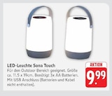 E center - LED-Leuchte Sona Touch Angebot im Prospekt LED-Leuchte Sona Touch bei E center im Prospekt "" für 9,99 €