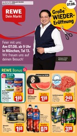 Ähnliche Fassbier Angebote im Prospekt "Dein Markt" von REWE in München Ähnliche Angebote wie Fassbier im Prospekt "Dein Markt" auf Seite 1 von REWE in München