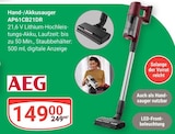 Hand-/Akkusauger AP61CB21DR bei GLOBUS im Prospekt "" für 149,00 €