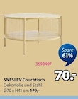 SNESLEV Couchtisch Angebote bei JYSK Amberg für 70,00 €