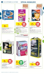 Prix et réduction Litière dans le prospectus Intermarché Super en cours Offre Litière dans le catalogue Intermarché Super du moment à la page 32
