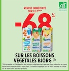 -68% remise immédiate sur le 2ème sur les boissons végétales Bjorg - Bjorg dans le catalogue Intermarché