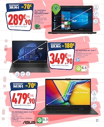 Offre Ordinateur Portable dans le catalogue Bureau Vallée du moment à la page 21