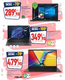Promo Ordinateur Portable dans le catalogue Bureau Vallée du moment à la page 21