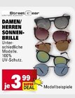 Damen/Herren Sonnenbrille im Angebot bei E center in Kirchheim Damen/Herren Sonnenbrille Angebote von Street Gear bei E center Kirchheim für 3,99 €