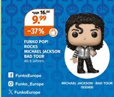 Rocks Michael Jackson Bad Tour im Müller Prospekt Rocks Michael Jackson Bad Tour von Funko Pop! im aktuellen Müller Prospekt für 9,99 €