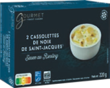 2 cassolettes à la noix de saint-jacques - GOURMET FINEST CUISINE en promo chez Aldi 2 cassolettes à la noix de saint-jacques - GOURMET FINEST CUISINE dans le catalogue Aldi