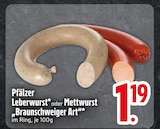 Pfälzer Leberwurst im EDEKA Prospekt Pfälzer Leberwurst von im aktuellen EDEKA Prospekt für 1,19 €