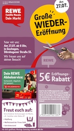 REWE Prospekt für Körle mit 38 Seiten REWE Prospekt für Körle: "Dein Markt", 38 Seiten, 27.07.2026 - 01.08.2026